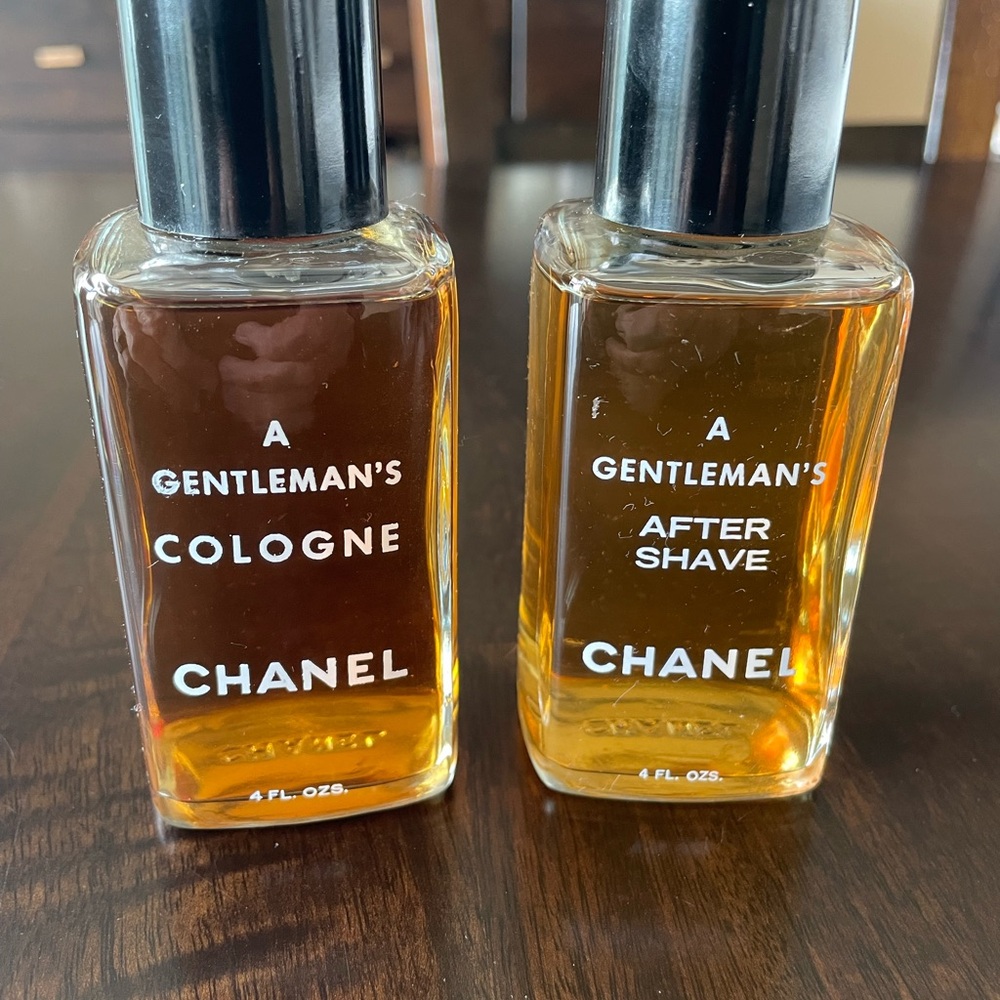 Chanel Men's Cologne and After Shave from 60’s